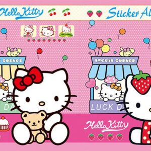 Tranh Dán Tường Hello Kitty