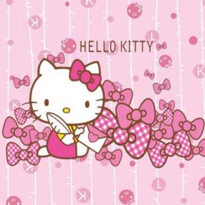 Tranh Dán Tường Hello Kitty