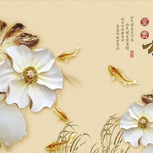 Tranh Dán Tường Hoa Sen