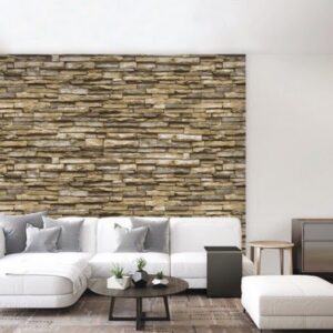 Giấy Dán Tường 3D Giả Đá 14