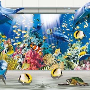 Tranh Dán Tường Cửa Sổ