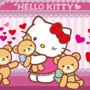 Tranh Dán Tường Hello Kitty