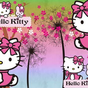 Tranh Dán Tường Hello Kitty