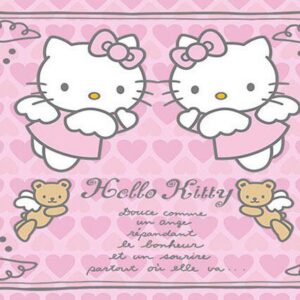 Tranh Dán Tường Hello Kitty