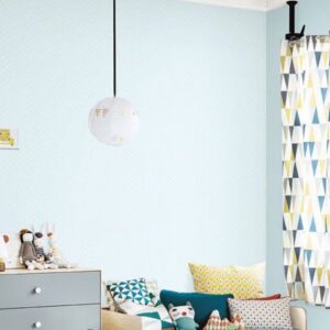 Giấy Dán Tường Màu Xanh Biển Nhạt