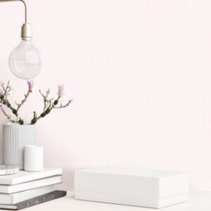 Giấy Dán Tường Màu Trắng Hồng