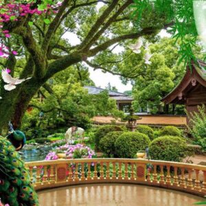 Tranh Dán Tường Cửa Sổ