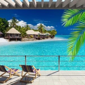 Tranh Dán Tường Cảnh Biển