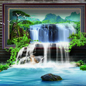 Tranh Dán Tường Cửa Sổ