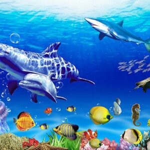 Tranh Dán Tường Cảnh Biển