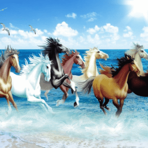 Tranh Dán Tường Mã Đáo Thành Công