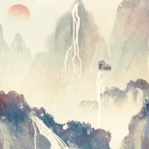 Tranh Dán Tường Sơn Thủy Phong Cảnh