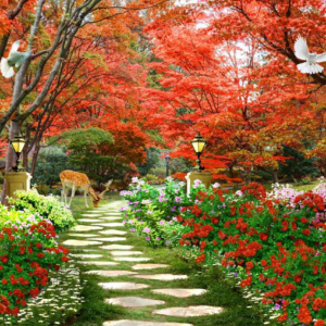 Tranh Dán Tường Hoa