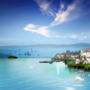 Tranh Dán Tường Cảnh Biển
