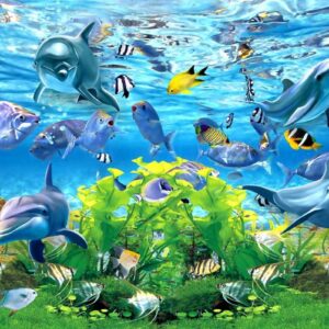 Tranh Dán Tường Cảnh Biển