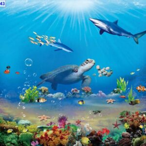 Tranh Dán Tường Cảnh Biển
