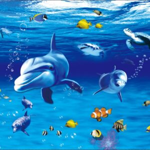 Tranh Dán Tường Cảnh Biển