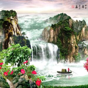 Tranh Dán Tường Sơn Thủy Phong Cảnh