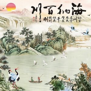 Tranh Dán Tường Sơn Thủy Phong Cảnh