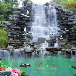 Tranh Dán Tường Sơn Thủy Phong Cảnh