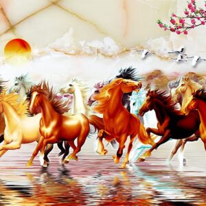 Tranh Dán Tường Mã Đáo Thành Công