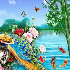 Tranh Dán Tường Rồng Công Phượng