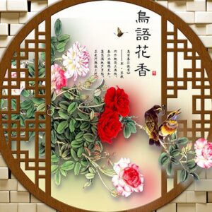 Tranh Dán Tường Cửa Sổ