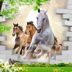 Tranh Dán Tường Mã Đáo Thành Công