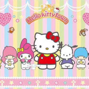 Tranh Dán Tường Hello Kitty
