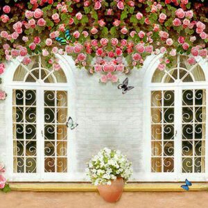 Tranh Dán Tường Cửa Sổ