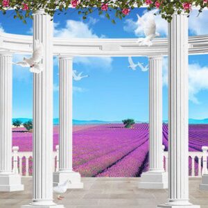 Tranh Dán Tường Cửa Sổ