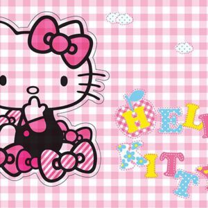 Tranh Dán Tường Hello Kitty