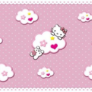 Tranh Dán Tường Hello Kitty