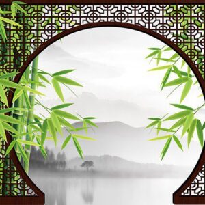 Tranh Dán Tường Cửa Sổ