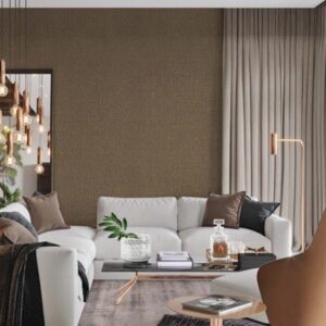 Giấy Dán Tường Màu Nâu Xám