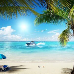 Tranh Dán Tường Cảnh Biển