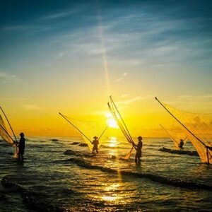 Tranh Dán Tường Cảnh Biển