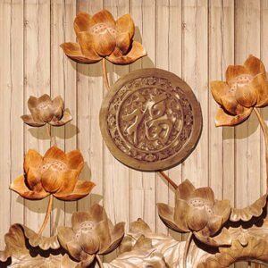 Tranh Dán Tường Hoa Sen