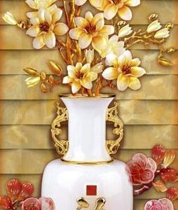 Tranh Dán Tường Bình Hoa