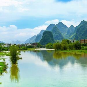 Tranh Dán Tường Sơn Thủy Phong Cảnh