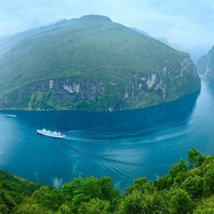 Tranh Dán Tường Sơn Thủy Phong Cảnh