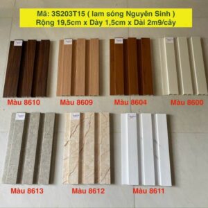 Lam sóng ốp tường