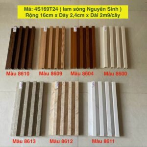 Lam sóng ốp tường