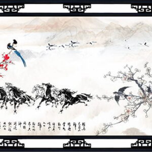 Tranh Dán Tường Mã Đáo Thành Công